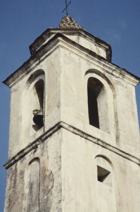 clocher, élévations sud et ouest