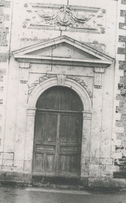 chapelle, portail ouest