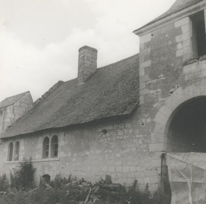 façade nord, vue partielle