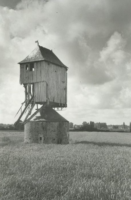 vue générale du moulin dans son environnement