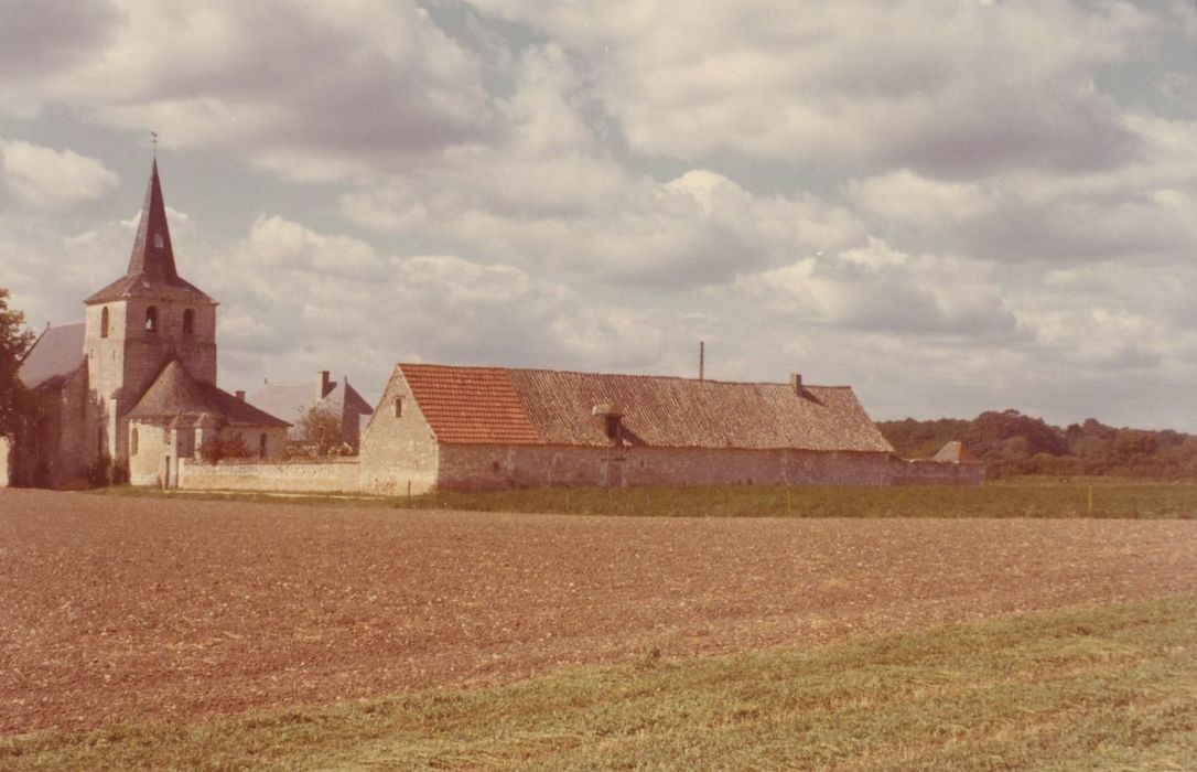 bâtiment des communs, vue générale depuis le Sud-Est