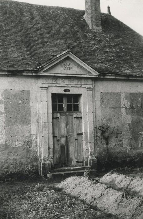 façade sud, porte d’accès