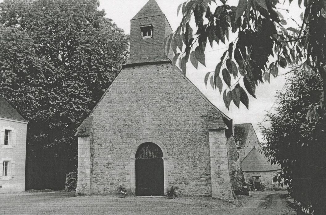 façade ouest (photocopie numérisée)