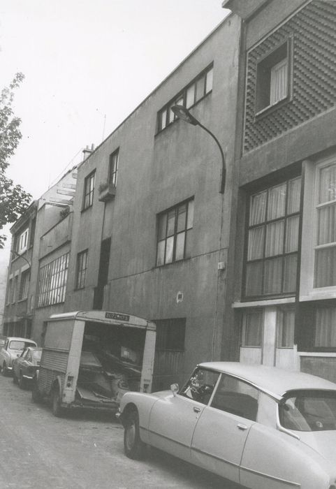 maisons, façades côté impair