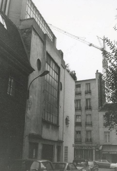 maison Towshend, façade sur la villa Seurat