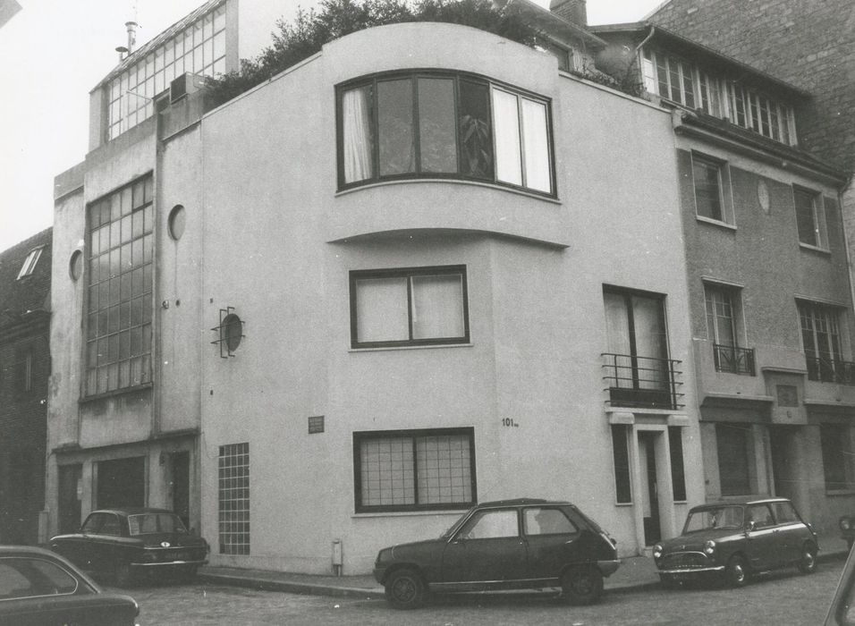 maison Towshend, façades sur rues