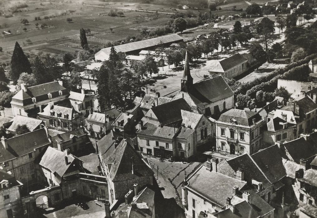 vue générale de l’église dans son environnement