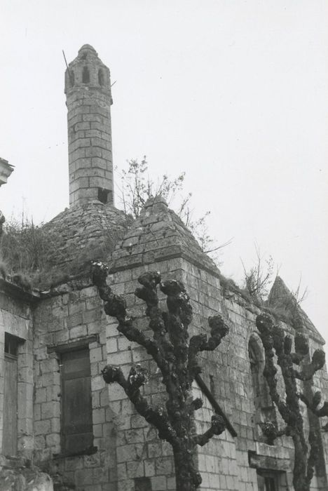 façades sud et ouest, vue partielle