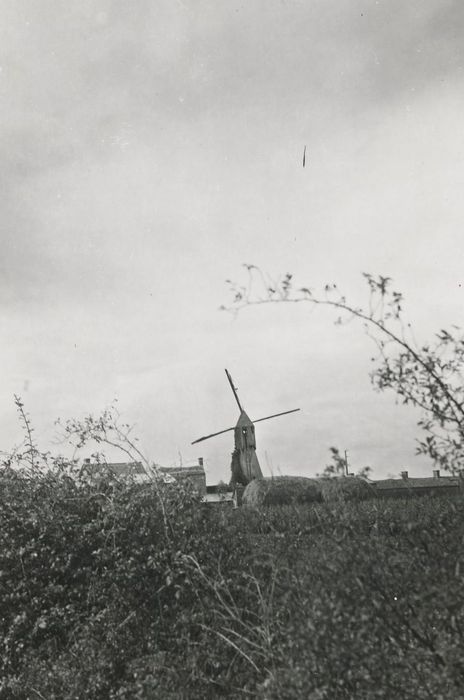 vue générale du moulin dans son environnement