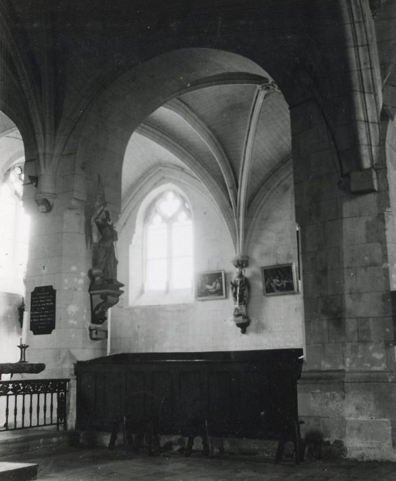 chapelle latérale sud, vue partielle