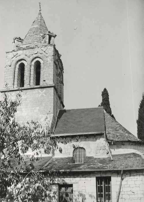 clocher, élévation sud