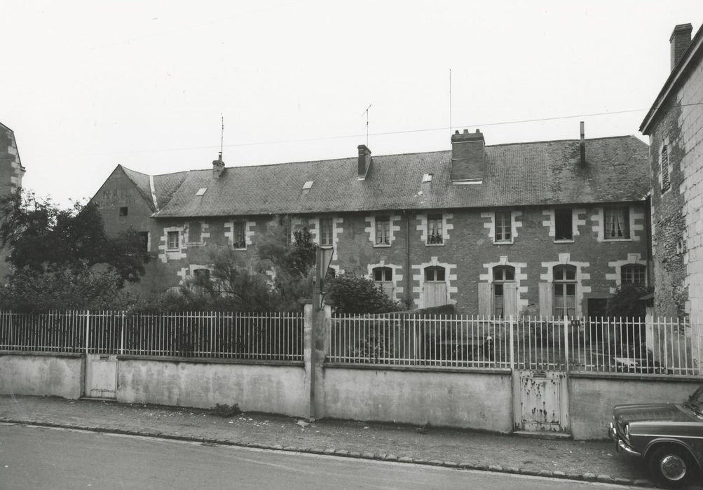 bâtiment conventuel, aile sud-ouest, façade sud-ouest