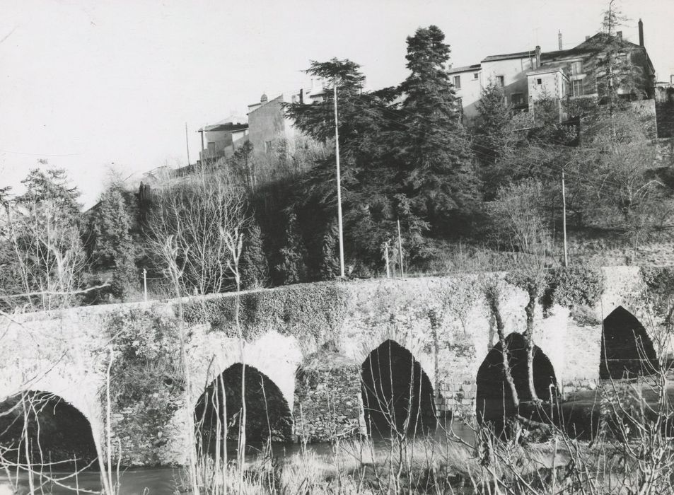 vue partielle de l’ouvrage depuis l’amont