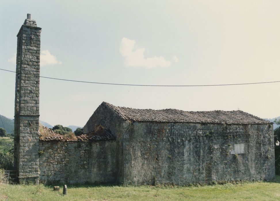 façade latérale nord