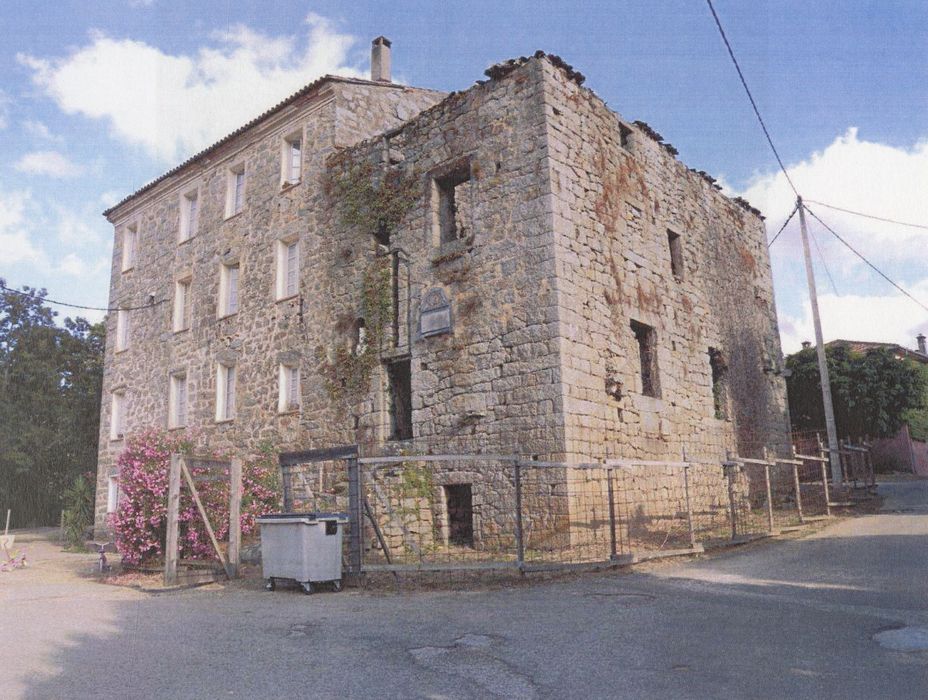 façades nord et ouest (photocopie numérisée)