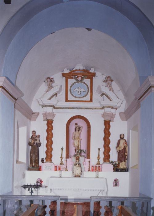 retable Saint-Sébastien, statue