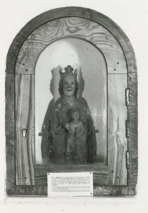 Statue : Vierge en majesté