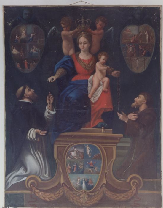 tableau : Donation du rosaire (la)