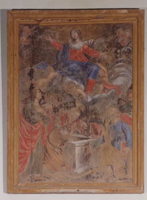 tableau : Assomption de la Vierge (l)