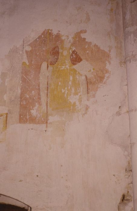 transept nord, peinture monumentale (fragment)