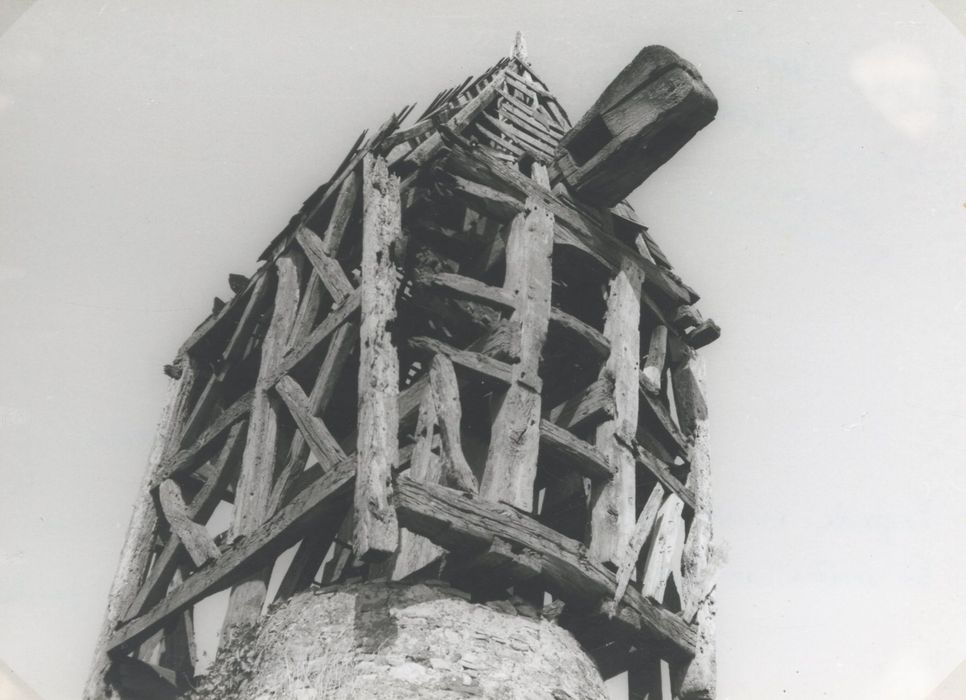 vue partielle du moulin, tête de l’arbre