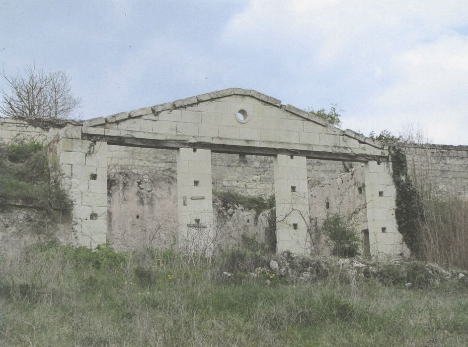 vestiges de l’école de greffage (photocopie numérisée)