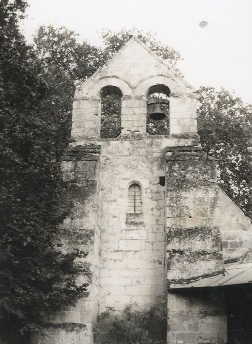 façade ouest, vue partielle