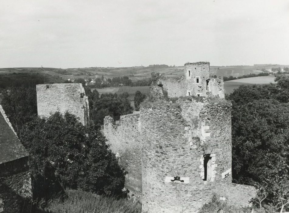 vue partielle des vestiges