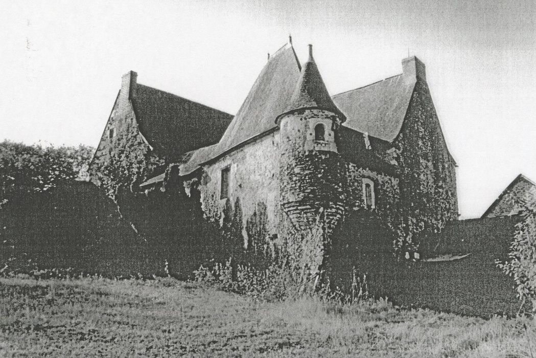 vue générale du château depuis le Nord (photocopie numérisée)