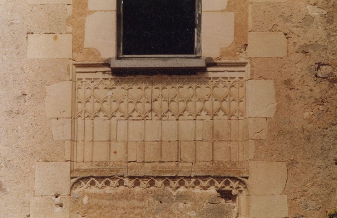 façade est, détail