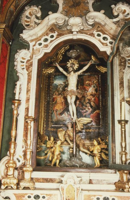 statue : Christ en croix - © Ministère de la Culture (France), Médiathèque du patrimoine et de la photographie, tous droits réservés