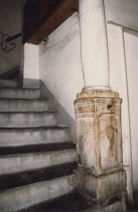 1ère volée de l’escalier