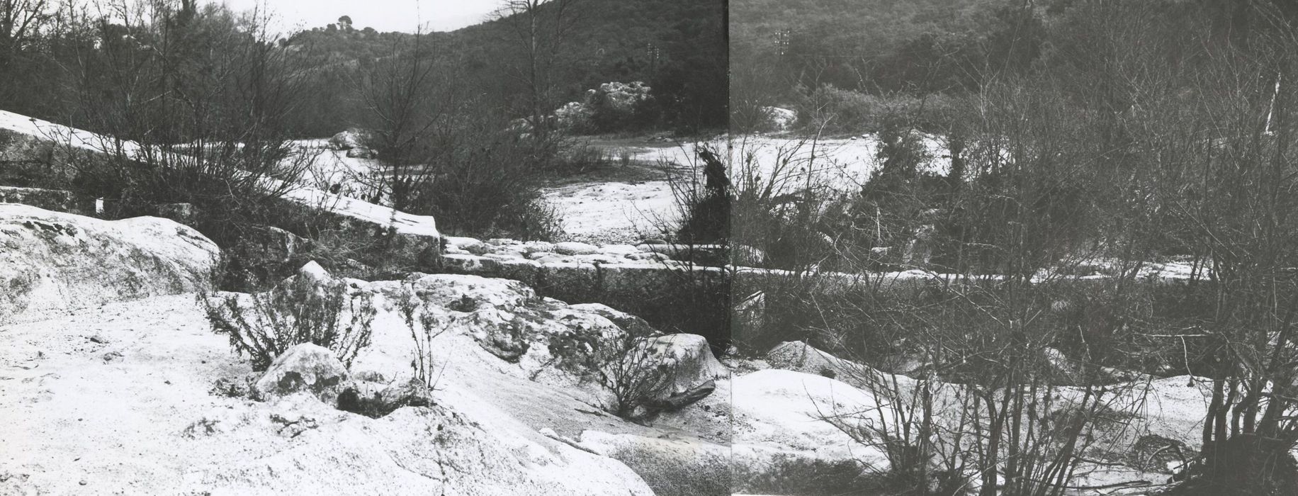 chemin d’accès au pont rive gauche