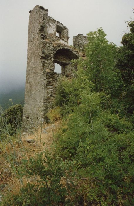 vue partielle des vestiges du couvent