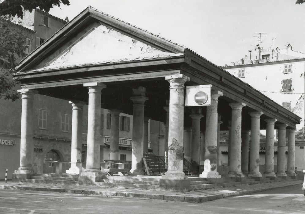 vue générale du marché