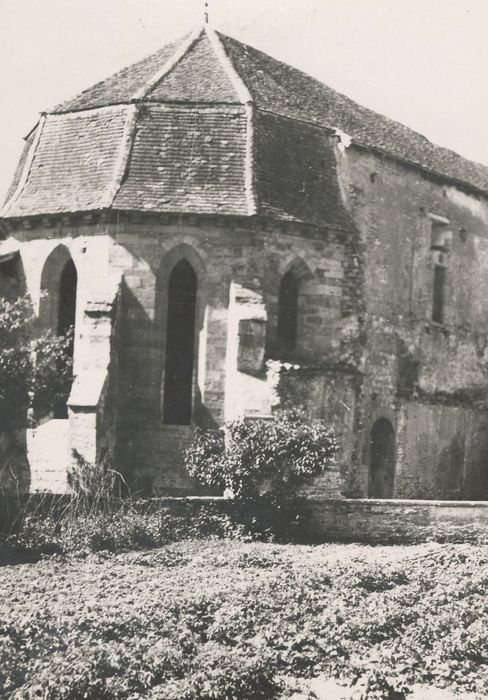 église, chevet