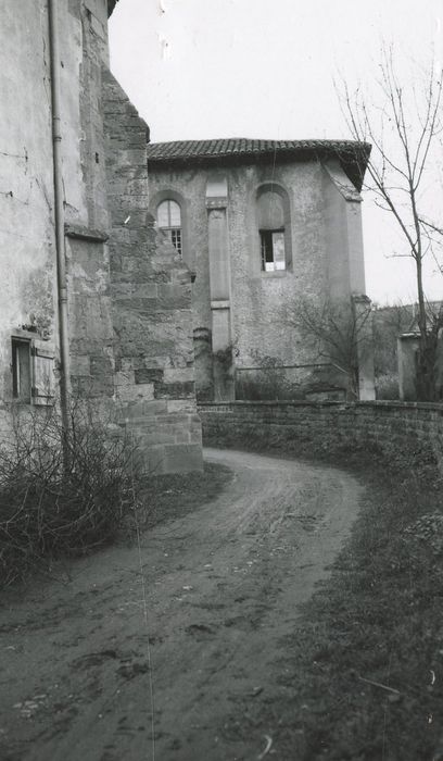 bibliothèque, façade nord, vue partielle