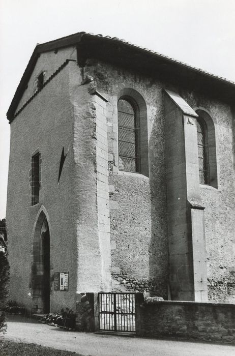 bibliothèque, façades ouest et sud