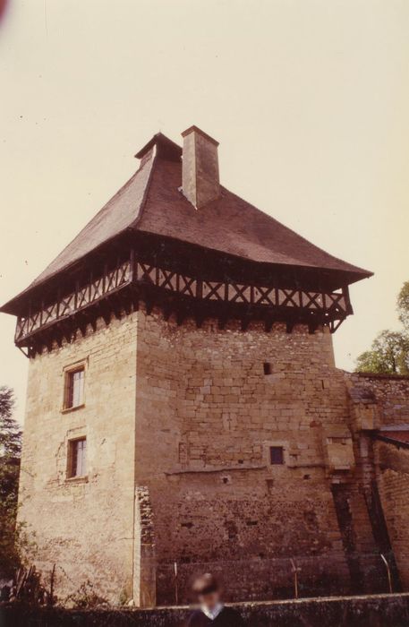 donjon, élévations sud et est