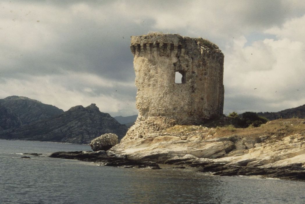 vue générale de la tour dans son environnement depuis le Sud-Ouest