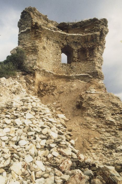 vue générale des ruines depuis l’Est