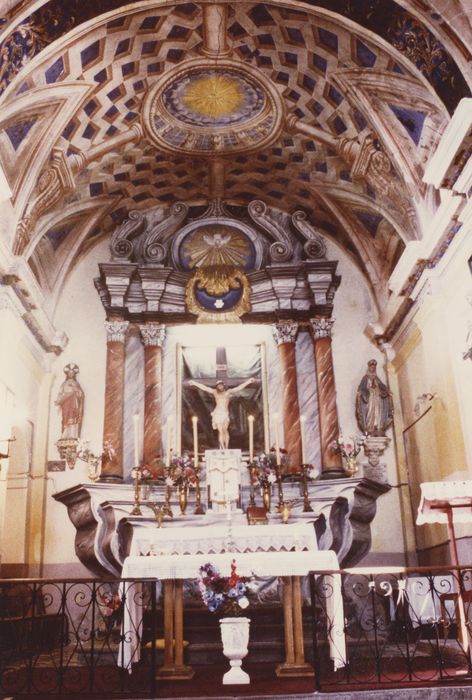 maître-autel, peinture monumentale