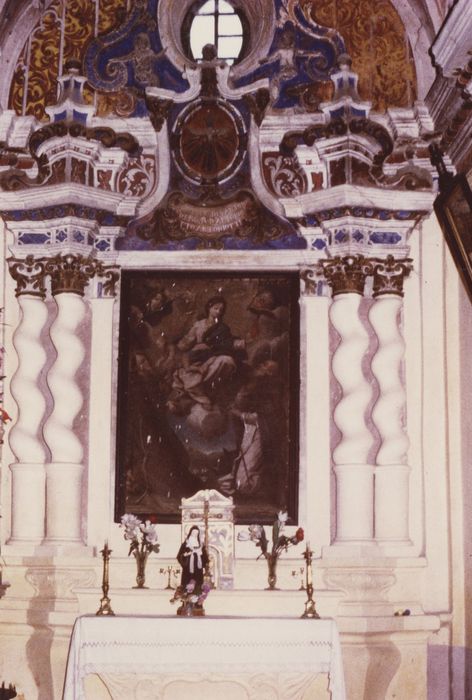 retable latéral, peinture