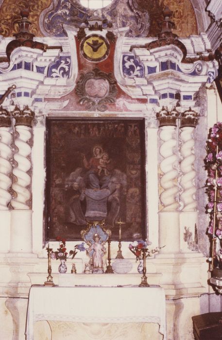retable latéral, peinture