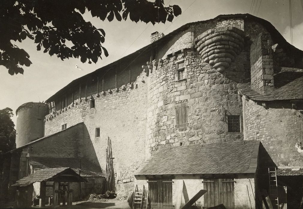 aile ouest, façade ouest