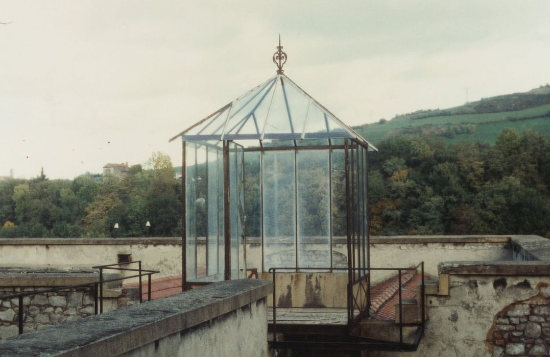 cage de verre pour les tests de résistance à la lumière