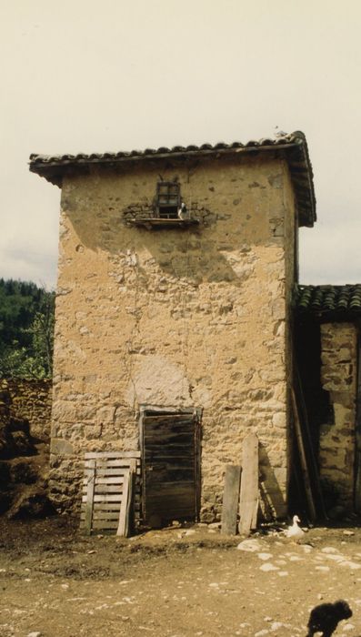 pigeonnier, élévation sur la cour intérieure