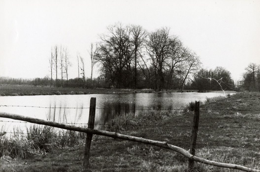 parc agricole, pièce d’eau