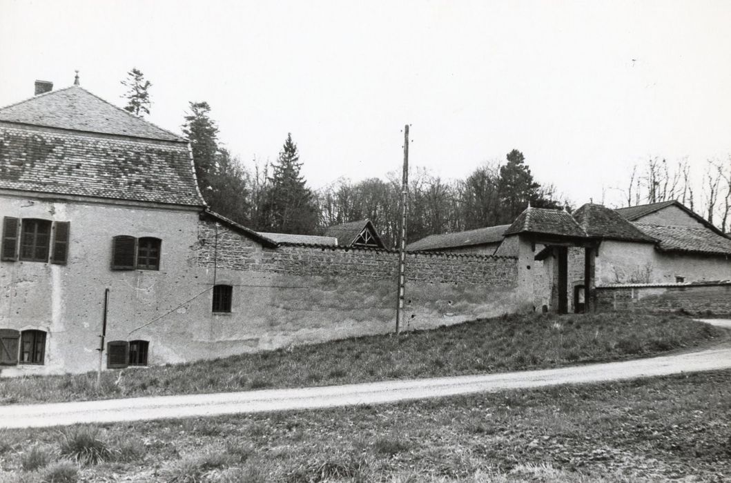 ferme, clôture sud