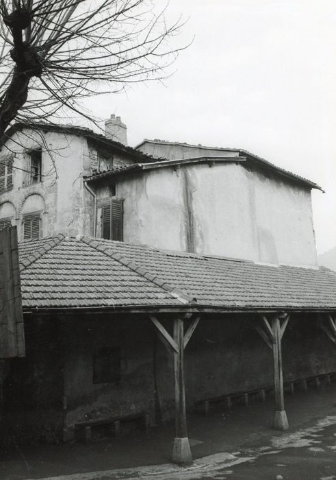 façades sud et ouest, vue partielle